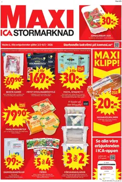 Förhandsgranska reklamblad Enköping från butik ICA Maxi gäller från 02/02/2026