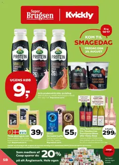 Eksempel på tilbudsavis Tilbudsavis fra butik Super Brugsen gyldig fra 29/08/2025
