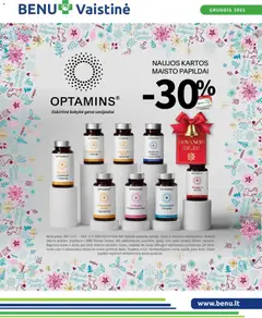BENU parduotuvės leidinio Leidinys galiojančio nuo 2025.12.01 peržiūra