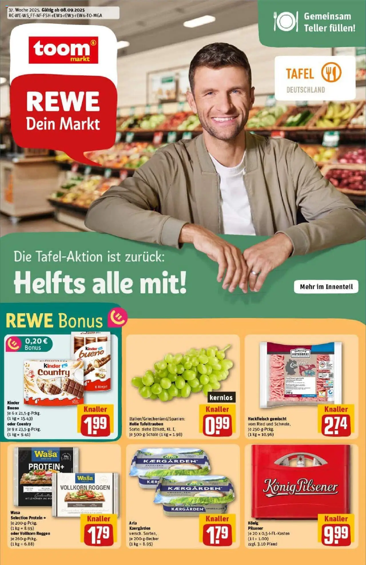 REWE Prospekt ab 07.09.2025 nächste Woche - Prospekt Herne	