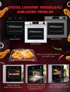 Vestel Ankastre Ürünler 04.10.2025 - Broşürünün önizlemesi | Strana: 10