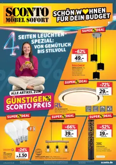 Vorschau von dem Prospekt des Geschäftes Sconto, gültig ab dem 13.10.2025