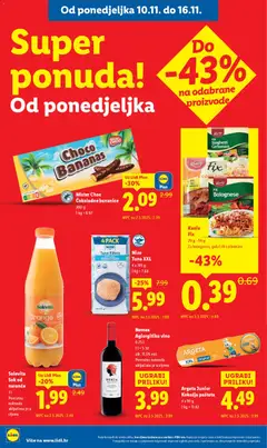 Pregled letka Katalog trgovine Lidl vrijedi od 10.11.2025 | Stranica: 6