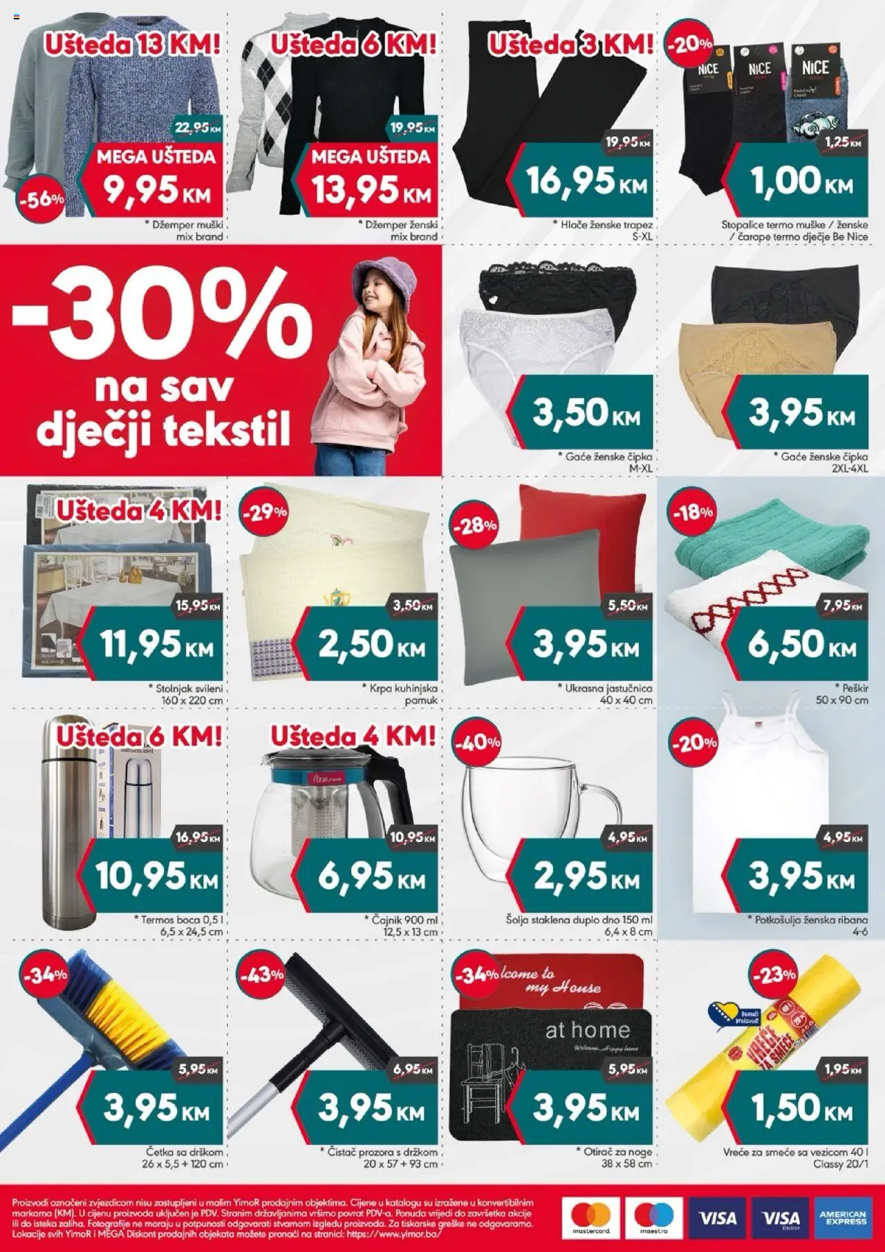 Pregled letka Katalog trgovine Mega Diskont vrijedi od 2025.10.20