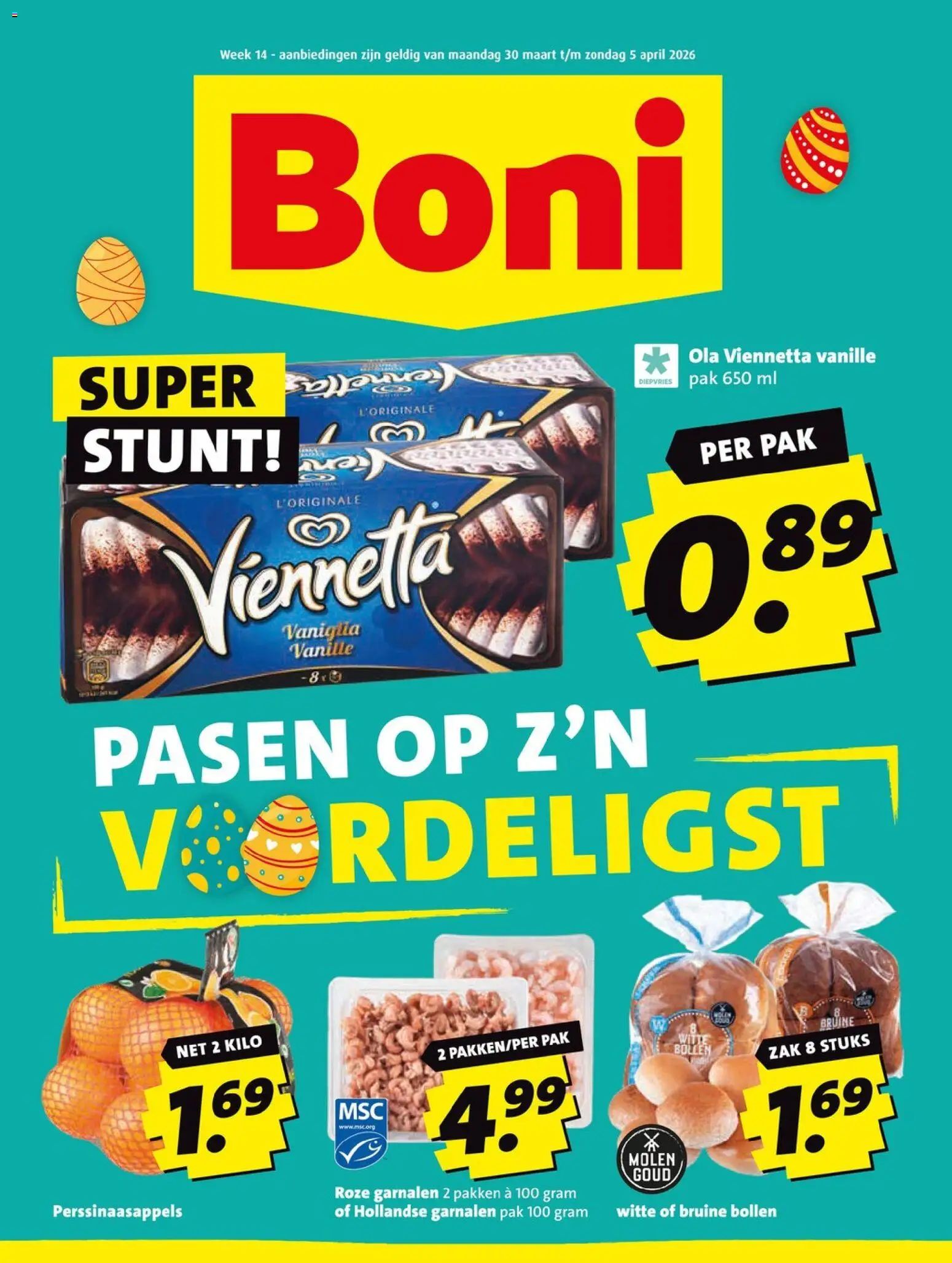 Voorbeeld van Boni folder week 14 van winkel Boni geldig vanaf 30-03-2026