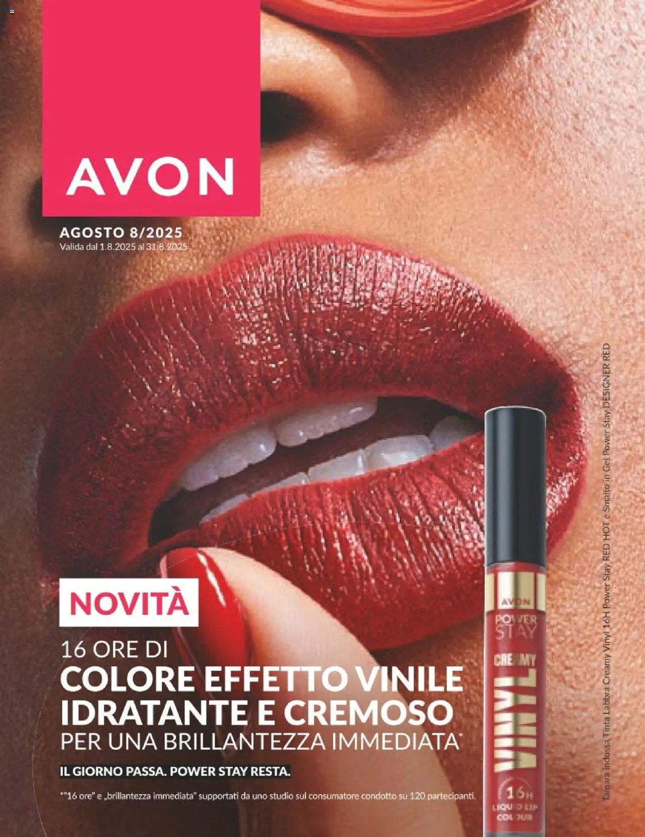 Volantino Avon valido da 01/08/2025 numero di pagina 1