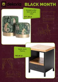 Pogląd gazetki "Black Friday" ze sklepu Dekoria ważnej od 18.11.2025 | Strona: 6