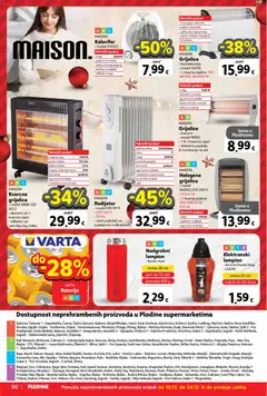 Pregled letka Katalog trgovine Plodine vrijedi od 10.12.2025 | Stranica: 50