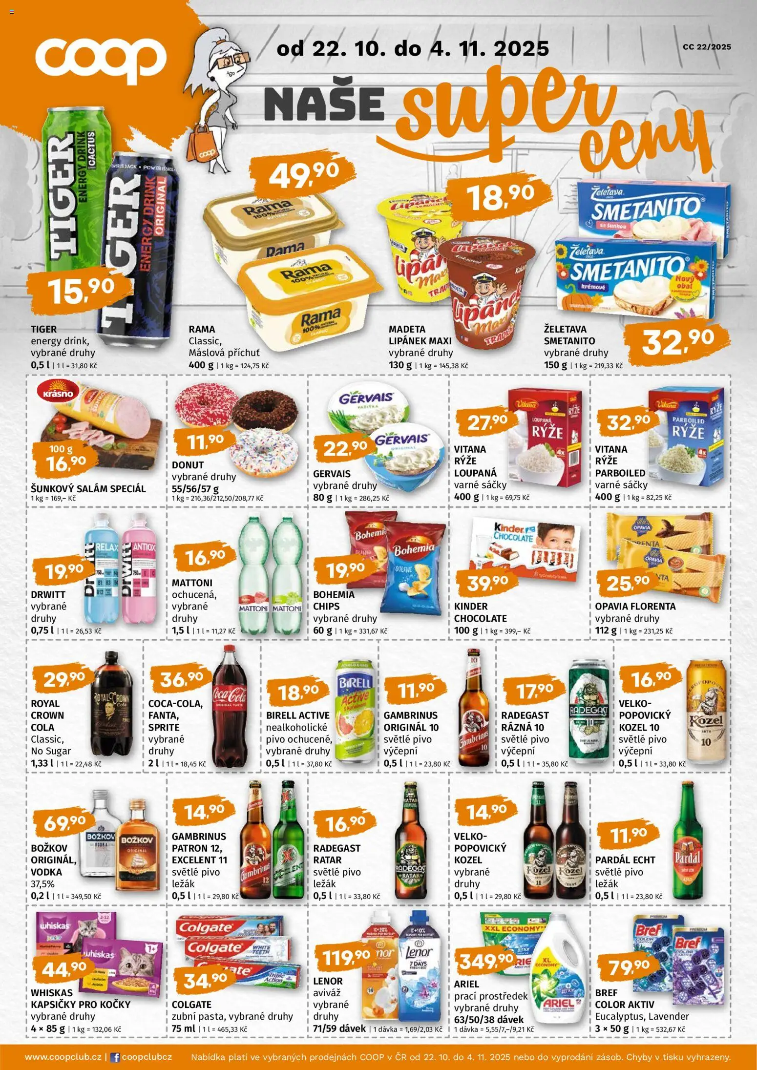 COOP Leták - Coop Super cena (22.10.2025) - Jednota leták