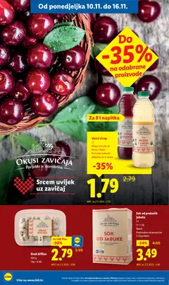 Pregled letka Katalog trgovine Lidl vrijedi od 10.11.2025 | Stranica: 10