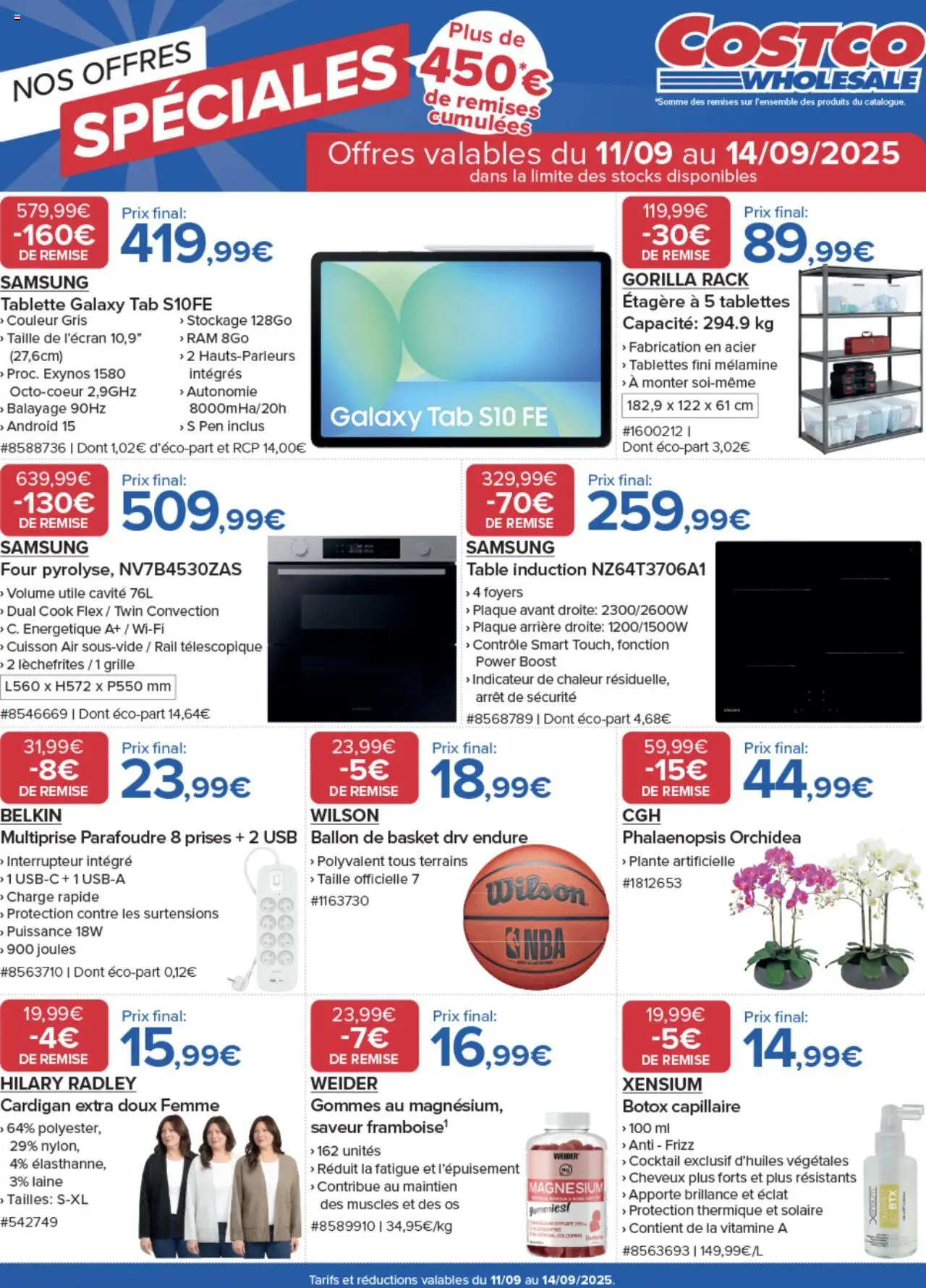 Catalogue Offres spéciales de la boutique Costco valable du 11/09/2025 - Page numéro 1