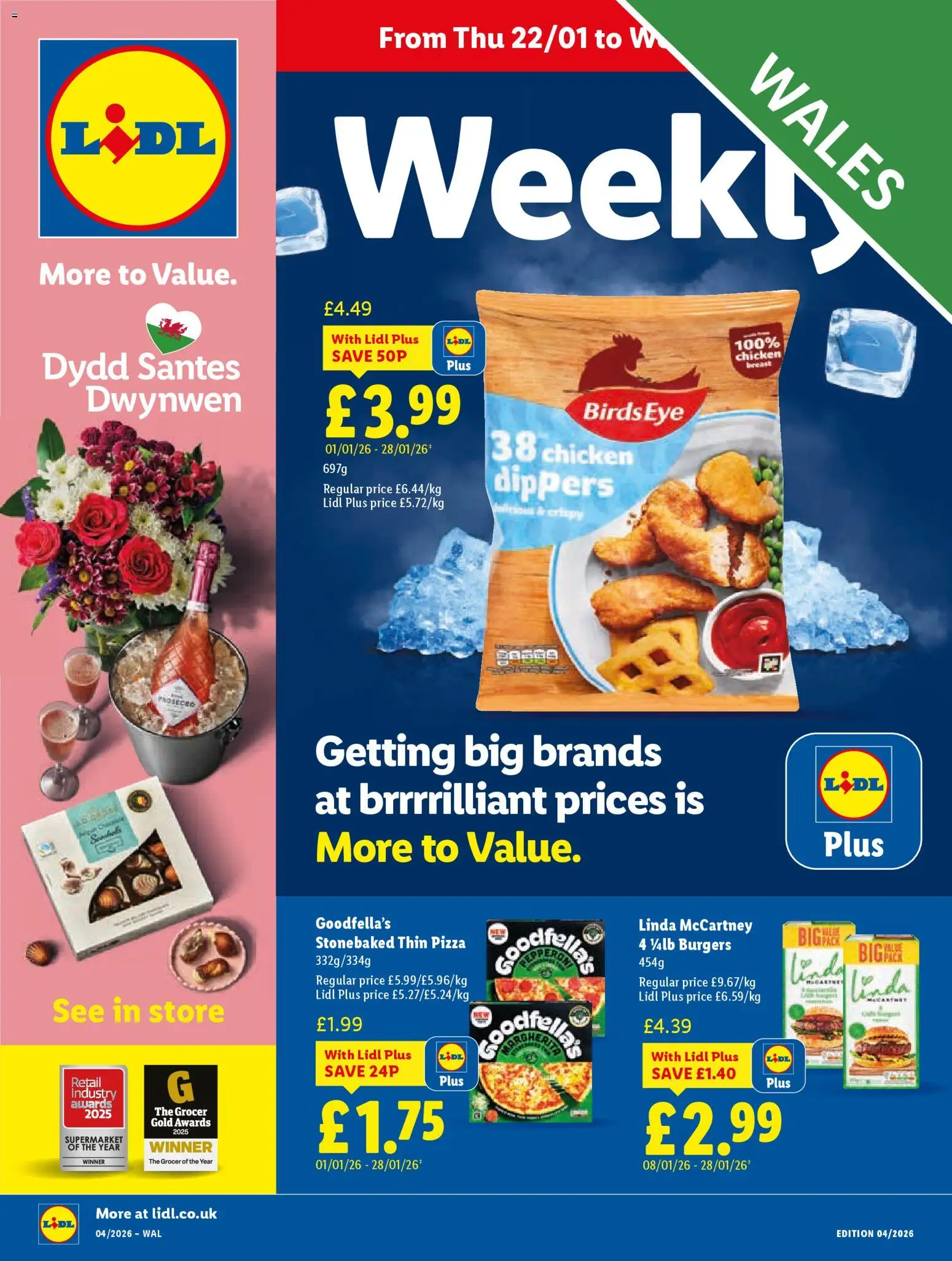 Preview of Lidl Lidl Weekly Wales valid from 22/01/2026