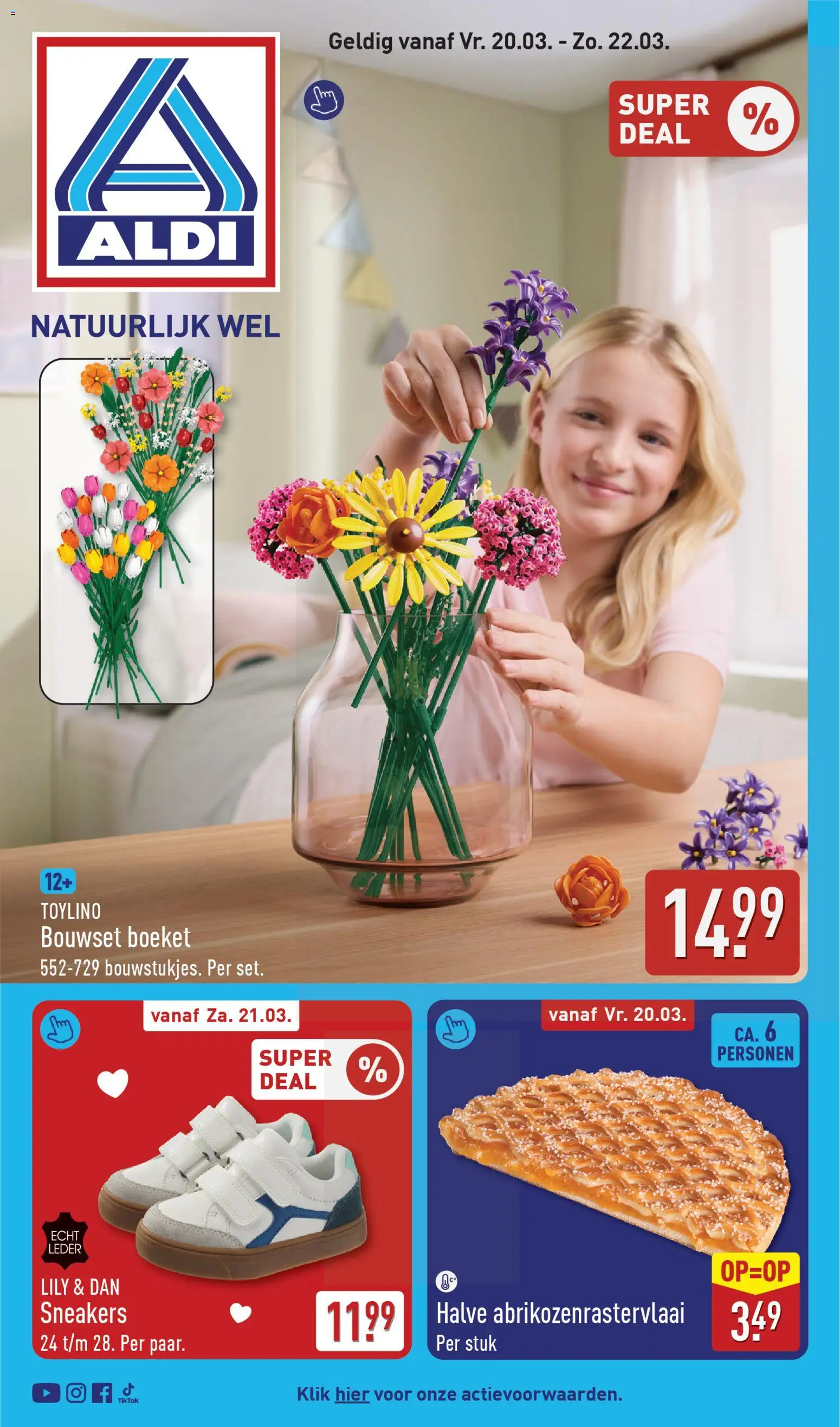 Voorbeeld van Aldi folder - Weekendfolder van winkel Aldi geldig vanaf 20-03-2026