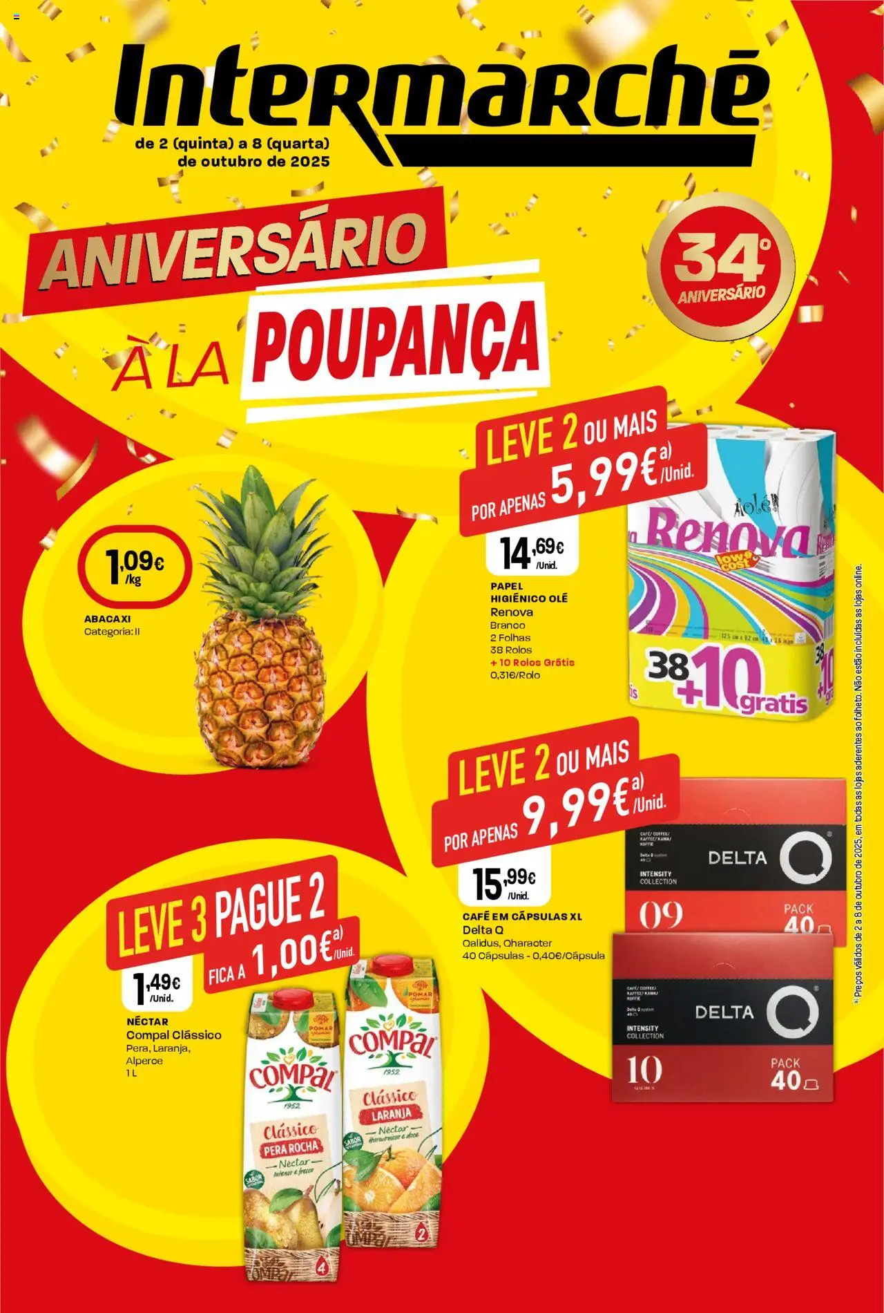 Intermarché Folheto de 02/10/2025 - catálogo esta semana - página 1