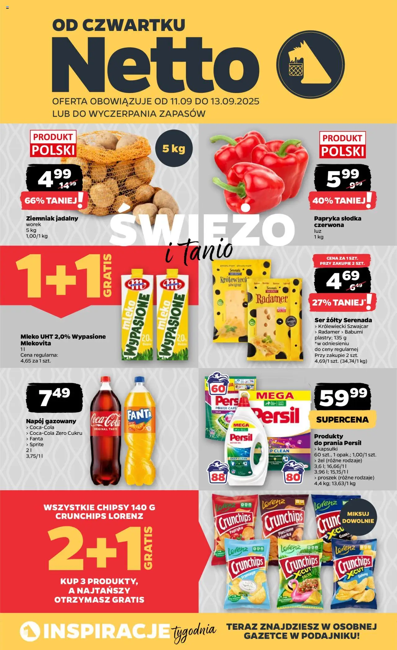 NETTO Gazetka spożywcza od 11.09.2025 - Nowa ulotka (PFD) - Numer strony 1