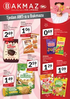 Pregled letka Tjedan Dukata trgovine Bakmaz vrijedi od 28.07.2025