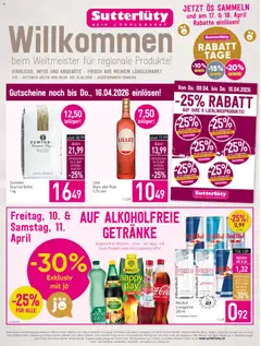 Vorschau der Angebote: Sutterlüty Sutterlüty Flugblatt gültig ab 09.04.2026