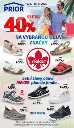Náhled nabídky: Prior Akční Nabídka Obuvi platný od 12.08.2025
