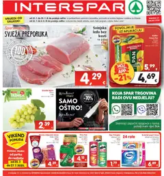 Pregled letka Katalog trgovine Interspar vrijedi od 23.07.2025
