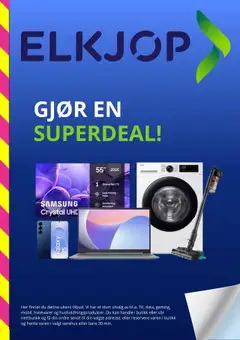 Forhåndsvis Kundeavis fra butikk Elkjøp gyldig fra 30/09/2025
