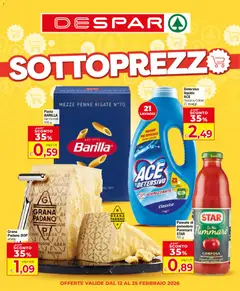 Anteprima dell'opuscolo Volantino Express Sardegna dal negozio Despar valido da 12/02/2026