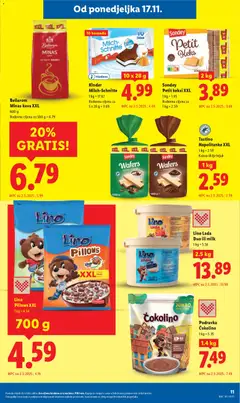 Pregled letka Katalog trgovine Lidl vrijedi od 17.11.2025 | Stranica: 11