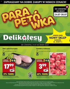 Pogląd gazetki "Kłodzko Otwarcie" ze sklepu Delikatesy Centrum ważnej od 24.07.2025