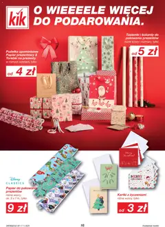 Pogląd gazetki "Black Friday" ze sklepu Kik ważnej od 17.11.2025 | Strona: 16