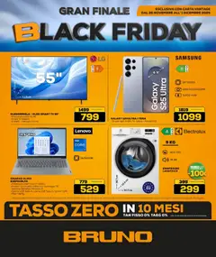Anteprima dell'opuscolo Volantino Black Friday Gran Finale dal negozio BRUNO valido da 26/11/2025