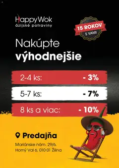 Náhľad Happy Wok letáku platného od 01.07.2025