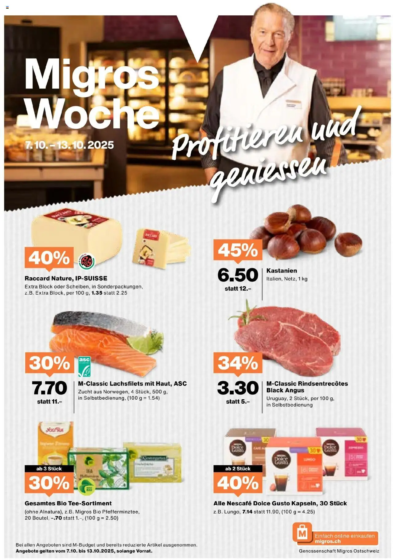Migros Aktionen ab 07.10.2025 - Seitennummer 1