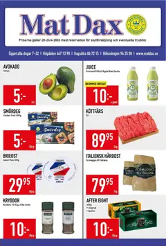 Förhandsgranska reklamblad Matdax erbjudanden från butik Matdax gäller från 20/04/2026