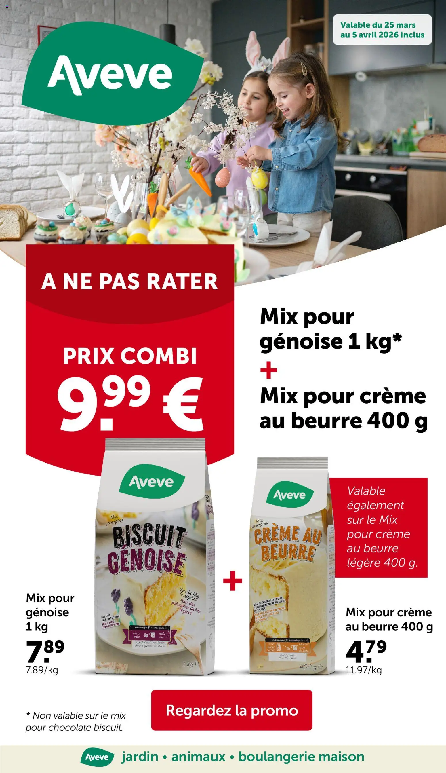 Voorbeeld van Aveve Publicité van winkel Aveve geldig vanaf 25/03/2026