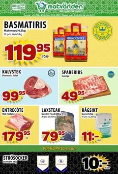 Förhandsgranska reklamblad Tensa från butik Matvärlden gäller från 25/08/2025