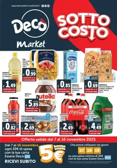 Anteprima dell'opuscolo Volantino Market - Roma dal negozio Decò valido da 07/11/2025