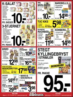 Eksempel på tilbudsavis Tilbudsavis fra butik Abc Lavpris gyldig fra 12/11/2025 | Side: 4