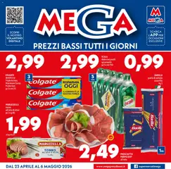 Anteprima dell'opuscolo Mega volantino dal negozio Mega valido da 23/04/2026