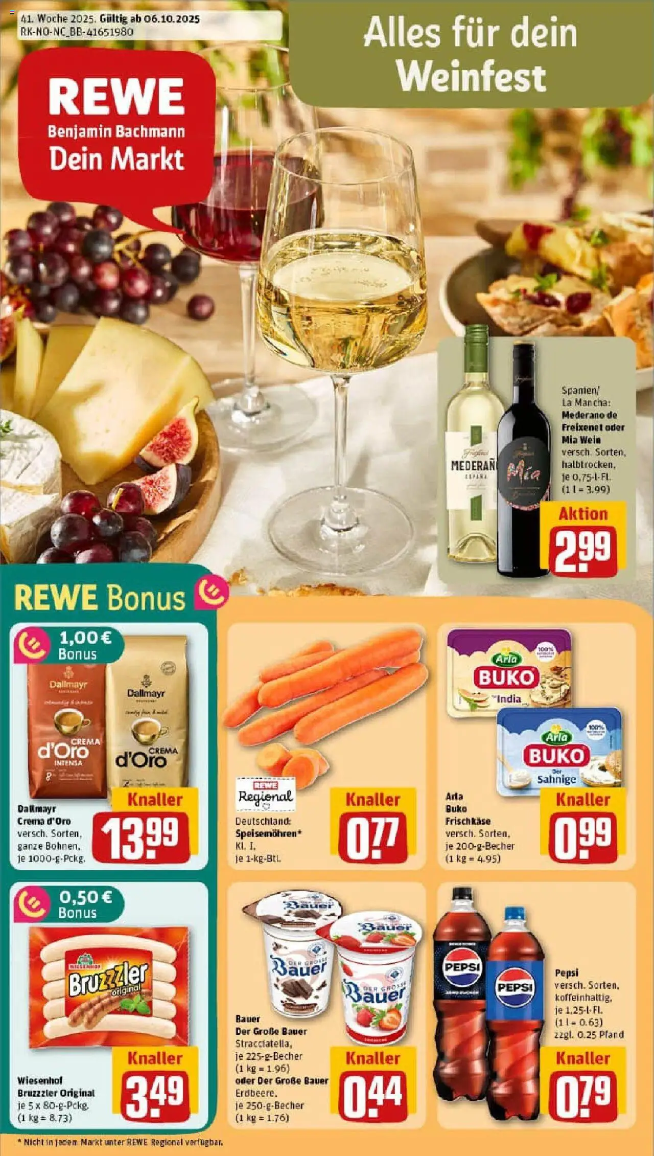 REWE Prospekt ab 06.10.2025 nächste Woche - Prospekt Lübeck	