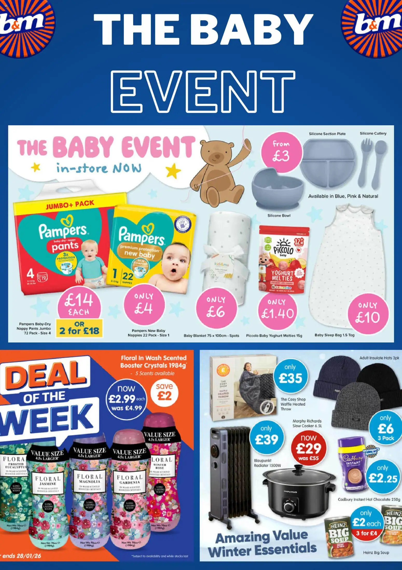 Preview of B&M Offers valid from 25/01/2026