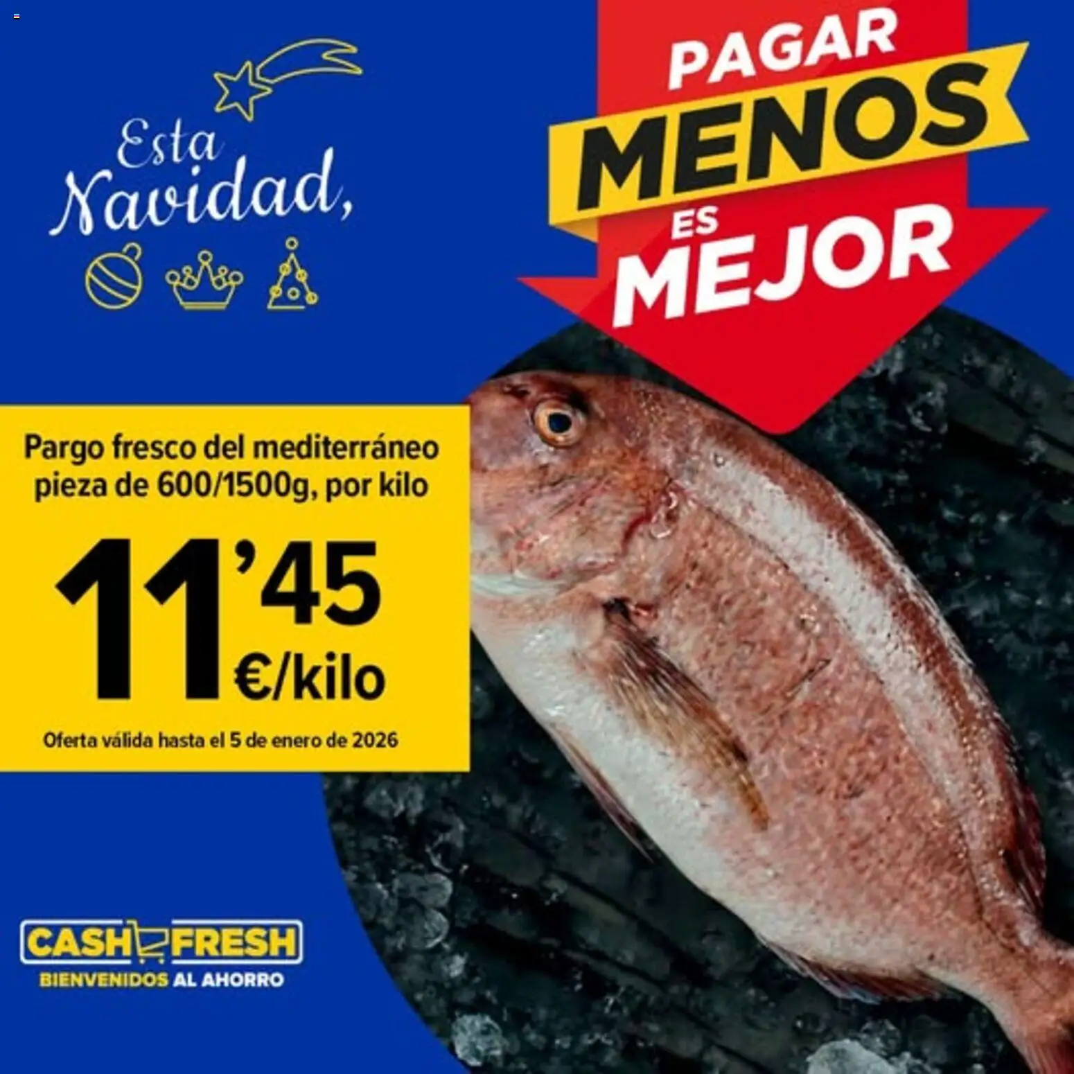 Vista previa del folleto de la tienda Cash Fresh válido desde el 29/12/2025 