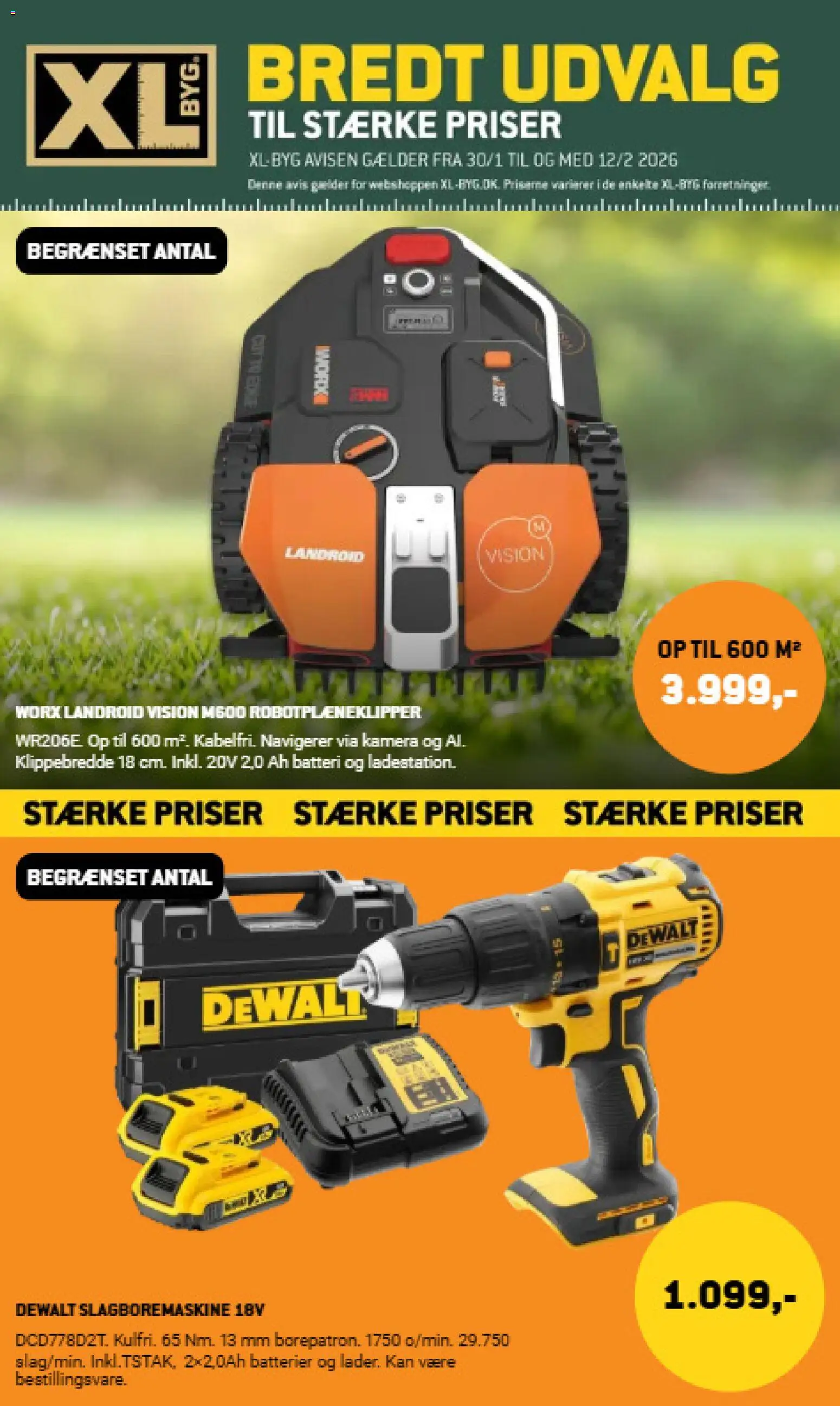 Eksempel på tilbudsavis Tilbudsavis fra butik XL-BYG gyldig fra 30/01/2026