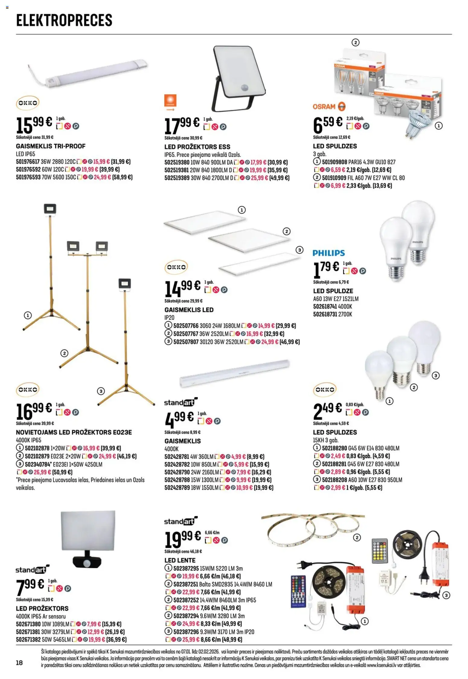 Skatīt K-Senukai akciju bukletu, derīgs no 2026.01.07