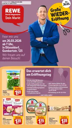 Vorschau von dem Prospekt des Geschäftes Rewe, gültig ab dem 23.03.2026