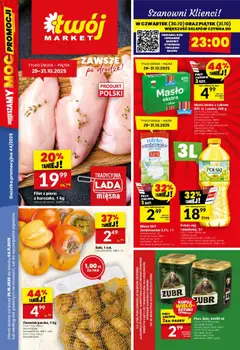 Pogląd gazetki "Gazetka" ze sklepu Twój Market ważnej od 29.10.2025