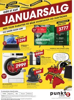 Eksempel på tilbudsavis Tilbudsavis fra butik Punkt1 gyldig fra 12/01/2026