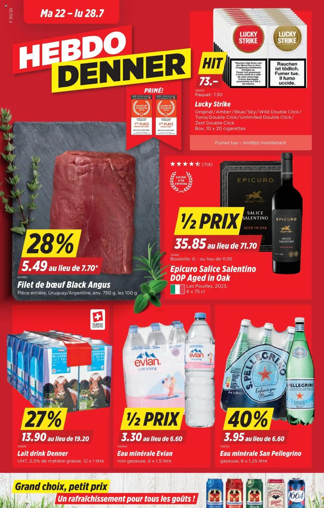 Denner Prospectus ab 22.07.2025 - Seitennummer 1