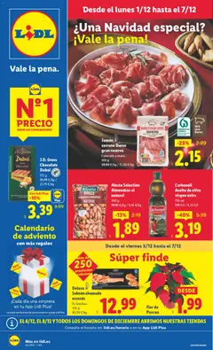 Vista previa del folleto de la tienda Lidl válido desde el 01/12/2025 