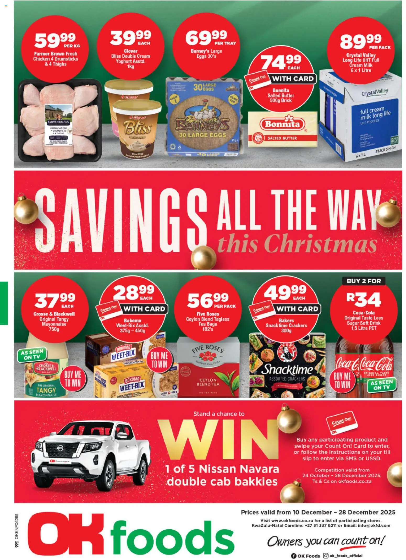 Preview of OK Foods flyer valid from 10/12/2025