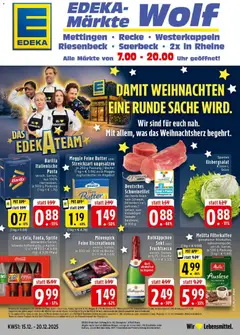 Vorschau von dem Prospekt des Geschäftes Edeka, gültig ab dem 15.12.2025