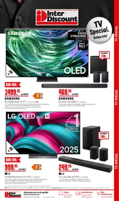 Vorschau des Merkblatts Aktionen vom Shop Interdiscount gültig von 24.11.2025 bis 30.11.2025